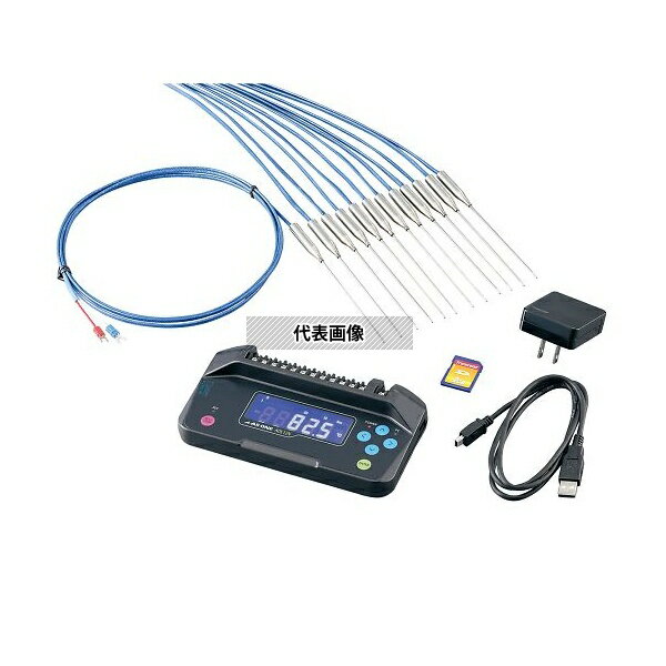 アズワン ADL12N(K12) 12CHデータロガー スタートセット 中国語版校正証明書付