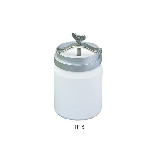 アズワン 樹脂製粉砕容器 PTFE 3L 1個 [3-9561-04]