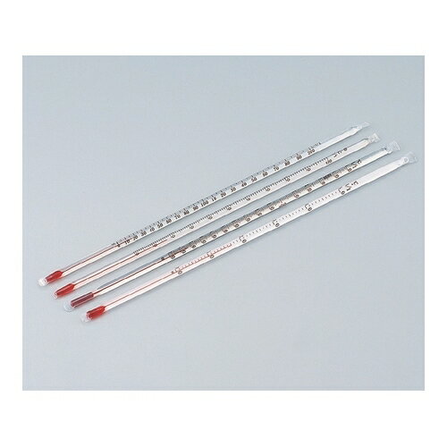 日本計量器工業 フッ素樹脂被膜温度計 0～50℃ アルコール 校正証明書付 JC-2211 1本