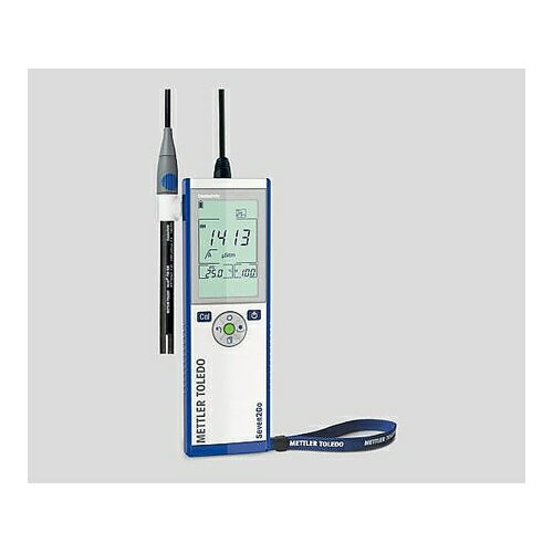 メトラー・トレド ポータブル導電率メーター（Seven2Go）スタンダード 校正証明書付 30207955 1式
