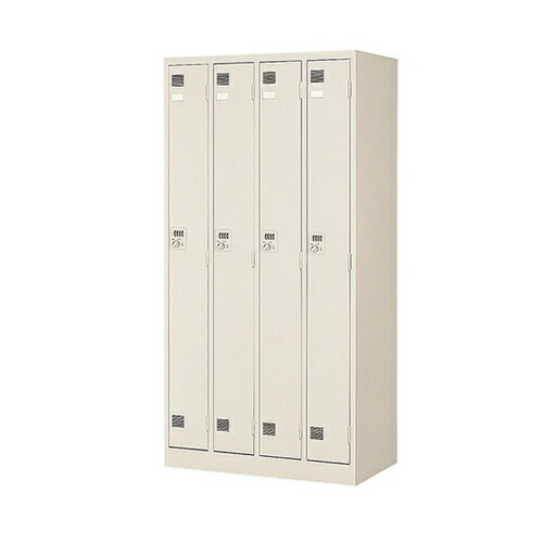 アズワン(AS ONE) ダイヤルロック式更衣ロッカー LK-4D-TNG 1台