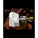 FLUX DP502 WHITE ANTEC 強化ガラスパネル搭載