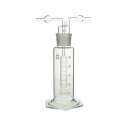 柴田科学 共通摺合ガス洗浄びん ムエンケ式 500mL 014640-500 1セット