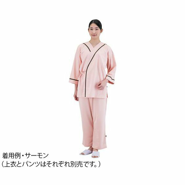 アズワン AS ONE ナビス看護・医療用品総合カタログ2022掲載商品 看護、介護用品＞ウエアー＞ナース用保護服、用品 ●男女別、男女兼用、どちらにも対応可能なカラー展開です。 製品仕様 ●型番：302-43 3L ●サイズ：3L ●色：サーモン ●入数：1枚 ●材質：ポリエステル100％(制電トリコット) ●W適用寸法：85〜110 ●ヒップ：144 ●股下：68 ●デープカラー：ネイビー ●JANコード：4562213072688