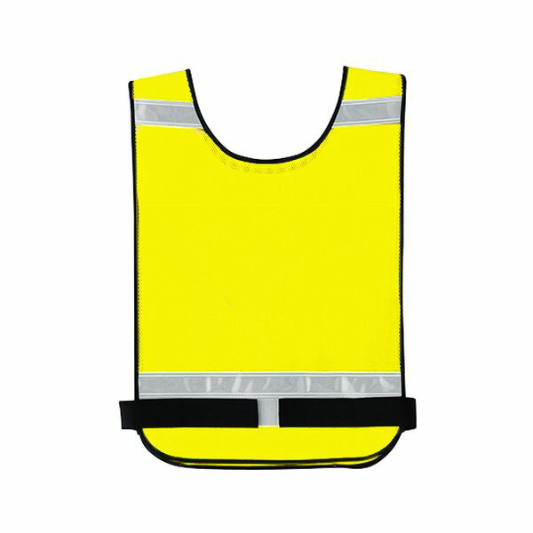 アズワン(asone) 差し込みベスト 蛍光イエロー 1箱(30枚入) 70018 1箱(30枚入)