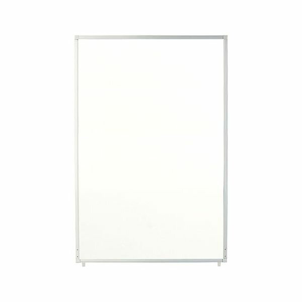 弘益 抗ウイルスパーテーション 1200×25×1800 AP-1812V(WH) 1個