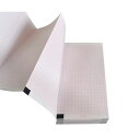 アズワン(AS ONE) 心電図用記録紙(折り畳み型) 145mm×75mm×20m CP-382