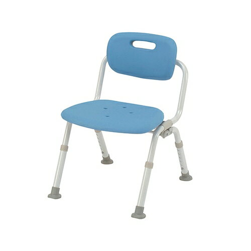 パナソニックエイジフリー シャワーチェアミドルおりたたみN(ユクリア) ワンタッチ開閉 あり ブルー PN-L42221A 1台