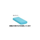 高田ベッド かどまるマクラ(小) 幅34×奥行16×高さ4.5cm スカイブルー TB-77C-71 入数:1個