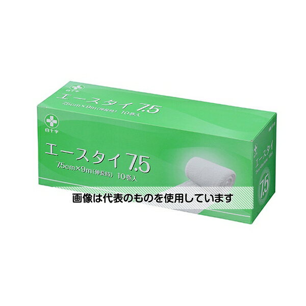 白十字 エースタイ 7.5cm×9m 10巻入 13178 入数：1ケース(10巻入)