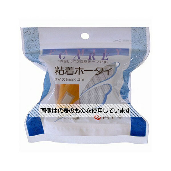 白十字 FC（ファミリーケア）　粘着ホータイ　5cm×4m　1枚入×10袋 46201 1ケース(1枚×10袋入)