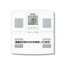 【アズワン AS ONE】看護、介護用品 診察・計測 診察補助器具類 ●使いやすさに特化した体組成計 ●立ったままでも見やすい文字高30mmの大型表示 ●乗るピタ(自動認識)機能を搭載。乗るだけで体組成を表示 商品の仕様 ●最大計量：150kg ●最小表示：100g(0-100kg)、200g(100-150kg) ●測定項目：体重、体脂肪率、筋肉量、内臓脂肪レベル、体内年齢、BMI、基礎代謝量 ●測定周波数：シングル ●機能：ゲスト測定モード ●商品サイズ：幅278×高さ36×奥行285mm ●質量：1.2kg(乾電池含む) ●電源：DC6V 単3アルカリ乾電池4本 ●主な付属品：単3アルカリ乾電池×4本 ●電池寿命：約1年(1日5回測定した場合) 【※ご注意ください】商品は代表の画像を使用しています。