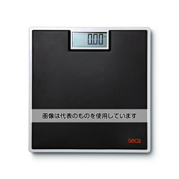 ●アズワン(AS ONE) デジタルフラットスケール 黒 4台入 seca 803b 入数：1箱(4台入)