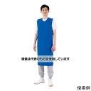 ナビス(アズワン) 防水やわらか入浴エプロン フリー 入数:1枚