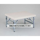 アズワン(AS ONE) チェアベッド 850×590×410mm ミルク Bench-W 入数：1個