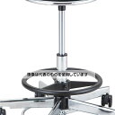 アズワン(AS ONE) 研究室用プレミアムチェアー(TAKUMI)ブラック リング有 フットペダル付 TKM-455RF 入数:1個