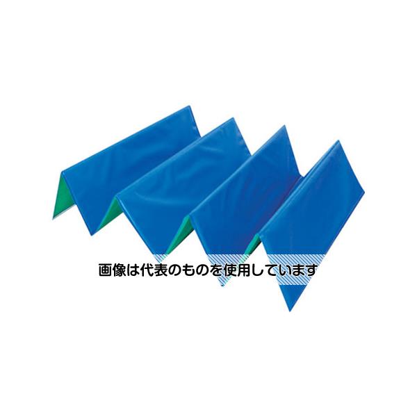 日大工業 折り畳み式養生材 忍者N 5mm厚 700×1850 ブルー/グリーン 000111 入数：1枚