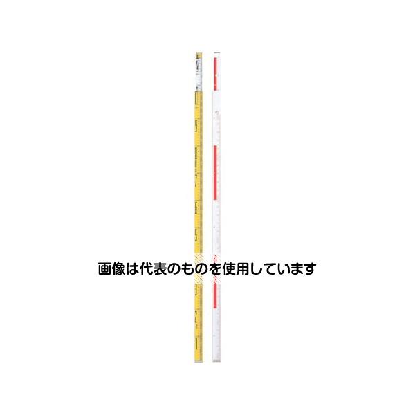 【アズワン AS ONE】実験室設備 工具類 工具、道具 ●スタッフとしてはもちろん、内法測定や一般測定に対応できるスライドスケールです。 ●主に大工、設備など近距離測定。 商品の仕様 ●タイプ(段)：3 ●縮長〜全長(mm)：1140〜3000 ●幅(mm)：30.9 ●表目盛：1mm単位 ●裏目盛：赤白20cm間隔 尺相当目盛 ●材質／仕上：アルミ ●原産国：中国 ●コード番号：246-8212 【※ご注意ください】商品は代表の画像を使用しています。