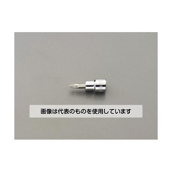 エスコ 3/8"DRx#3 [Pozidriv]ビットソケット EA687BM-13 入数：1個
