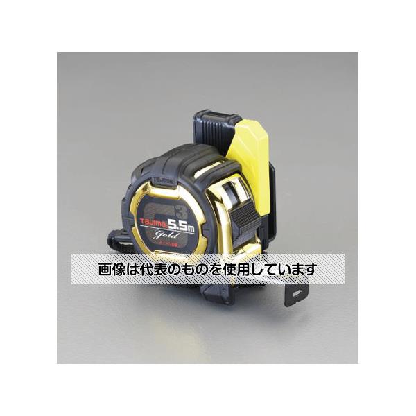【アズワン AS ONE】実験室設備 工具類 工具、道具 商品の仕様 ●型番：SFG3GL25-75BL ●JIS1級品 ●両面目盛付 ●全長：7.5m ●幅：25mm ●重量：495g ●材質：バネ・テープ／スチール、ケース／ABS樹脂、ケース／エラストマー樹脂 ●455mmピッチスタッドマーク付 ●0点補正移動爪 ●爪飛び防止用プロテクター付 ●強度に焼き爪仕様 ●フックガードバンパー ●ショックアブソーバー付 ●衝撃吸収力に優れたバンパー付アーマードケース ●クイックホルダー付 ●ストラップ付 ●ストッパー付 ●樹脂ガードカバー付 【※ご注意ください】商品は代表の画像を使用しています。