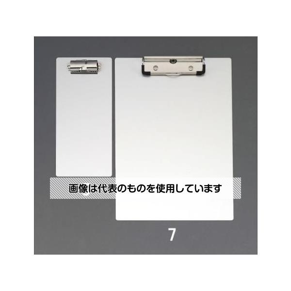 アズワン(AS ONE) 100x220mm/伝票サイズ クリップボード(アルミ製) EA762DA-5 入数：1枚