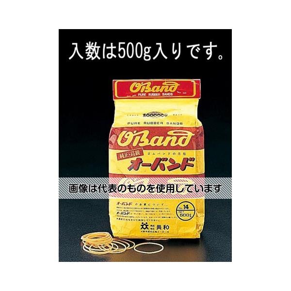 エスコ 60x1.0mm/500g 輪ゴム EA762FD-2 入数：1袋(4)