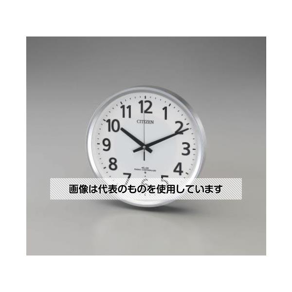 【アズワン AS ONE】実験室設備 工具類 工具、道具 ●電池交換お知らせ機能 ●ユニバーサルデザインフォント使用 ●電波受信機能 ●電波受信ON/OFF機能 商品の仕様 ●メーカー：CITIZEN(シチズン) ●型番：8MY475-019 ●周波数：40/60kHz電波自動選局 ●電源：単3電池×2本(別売) ●サイズ：φ320×52mm ●重量：920g ●材質：枠／PS樹脂、風防／ガラス 【※ご注意ください】商品は代表の画像を使用しています。
