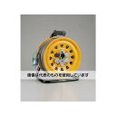 エスコ AC125V/15A/50m コードリール(漏電遮断付) EA815D-50 入数:1台