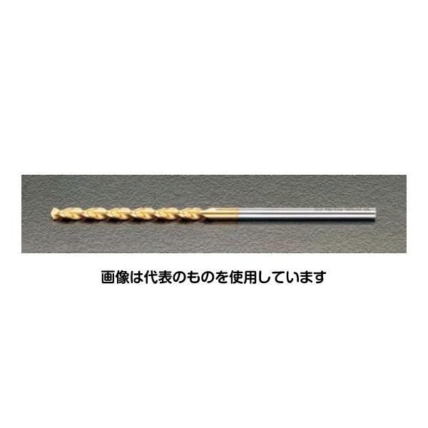 エスコ 3.8x150mm ロングドリル(Tin coat・Co-HSS) EA824NM-3.8 入数：1本