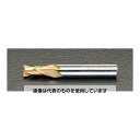 エスコ 1.6x 50mm エンドミル(TiN coat・Co-HSS/2枚刃) EA824RA-1.6 入数:1本
