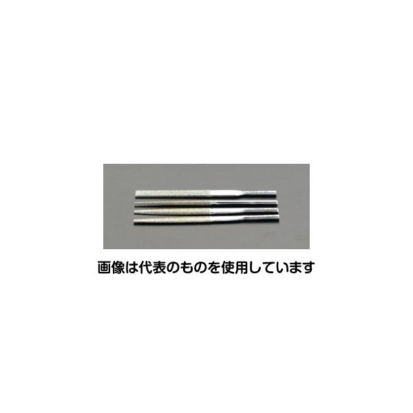 【アズワン AS ONE】実験室設備 工具類 工具、道具 ●金型全般の研削作業に最適です。 商品の仕様 ●全長：85mm ●コーティング長：45mm ●ハンドル：EA826VM-0(別売) ●シャンク部：丸柄 ●軸径：3mm ●形状：平(5.1×1.6mm) ●粒度：#140 【※ご注意ください】商品は代表の画像を使用しています。