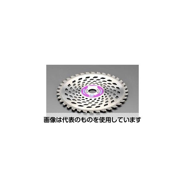 エスコ 255mmx40T 超硬チップソー(草刈機用) EA898B-38 入数：1枚