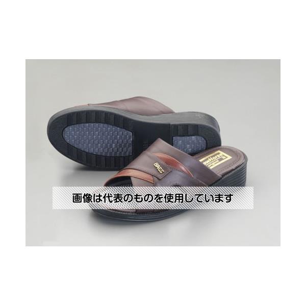 エスコ [L] サンダル(チョコ) EA910SV-36 入数：1足
