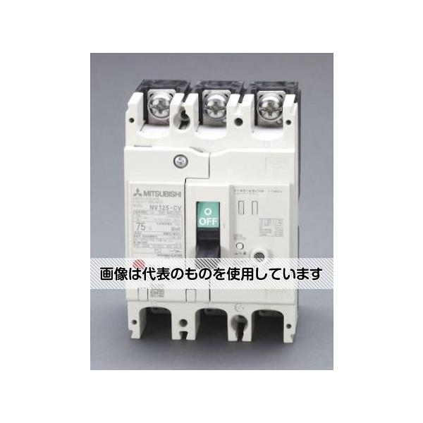 エスコ AC100-440V/100A/3極 漏電遮断器(フレーム100) EA940MN-48 入数：1個