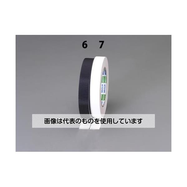 【アズワン AS ONE】実験室設備 工具類 工具、道具 商品の仕様 ●色：黒 ●幅：19mm ●長さ：30m ●厚さ：0.25mm ●重量：200g ●絶縁電圧：2.1kv ●引きはがし粘着力(N/19mm)：9.0 ●引張強度(N/19mm)：137 ●伸び：23% ●材質：基材：アセテートクロス、粘着剤：難燃性ゴム系粘着剤 ●用途：電気絶縁用。コイルの外装絶縁、巻き止め用。 ●UL認定の難燃性粘着テープです。UL510Flameretardant取得。 ●作業性に優れています。 ●柔軟性に富み、凹凸のある電線の結束にも最適です。 ●耐腐食性に優れます。 ●手切れ性が良好です。 ●コード品番：EA944NN-6 【※ご注意ください】商品は代表の画像を使用しています。