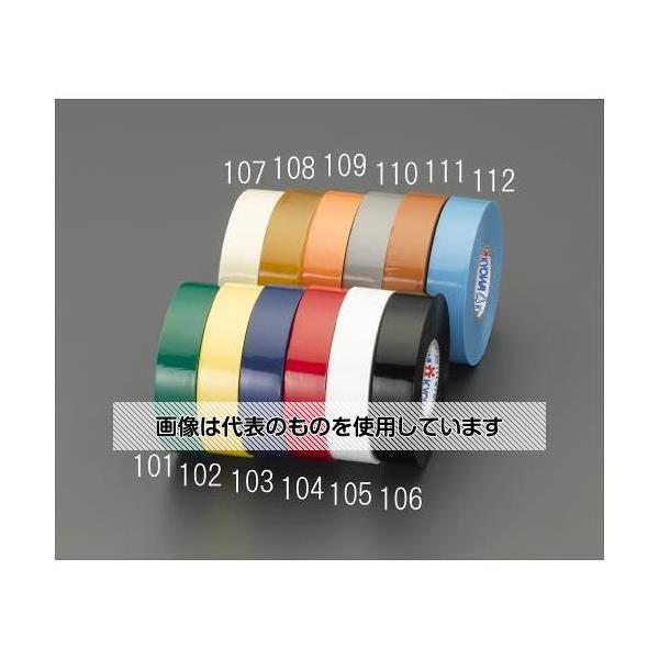 エスコ 19mmx20m ビニールテープ(透明) EA944NX-108 入数：1巻