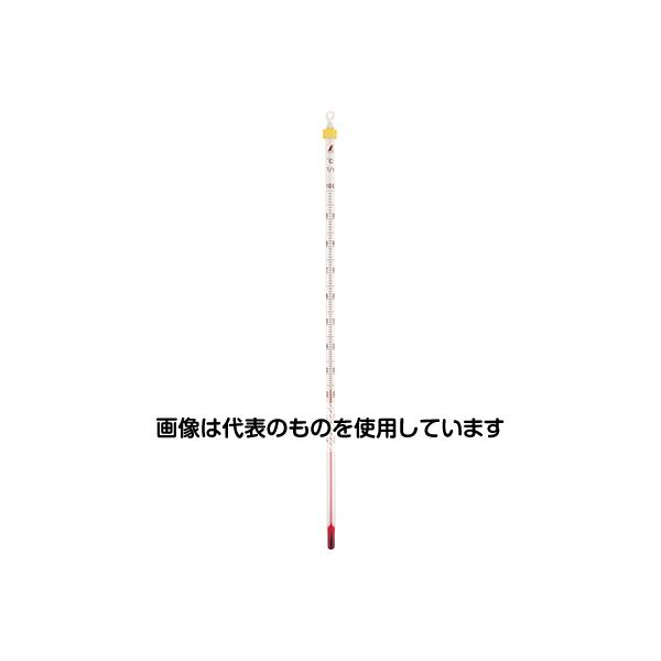 シンワ測定 棒状温度計 H-5S アルコール0～100℃ 30cm バラ 72749 入数：1本