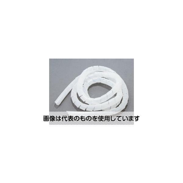 【アズワン AS ONE】実験室設備 工具類 工具、道具 ●巻きつけるだけで簡単にケーブルをひとまとめにできる 商品の仕様 ●電線の結束と保護を同時に行うので、渡り線部や束線湾曲部に最適 ●取外しやどこからでも自在に分岐ができ、配線変更などの作業のスピードアップが出来る ●弾力性の特性を利用して数本の電線を締めつけ、保護が出来る ●材質：ポリエチレン ●袋入 ●仕様：φ4-12×3.6m ●色：白 ●JANコード：4937897135576 【※ご注意ください】商品は代表の画像を使用しています。