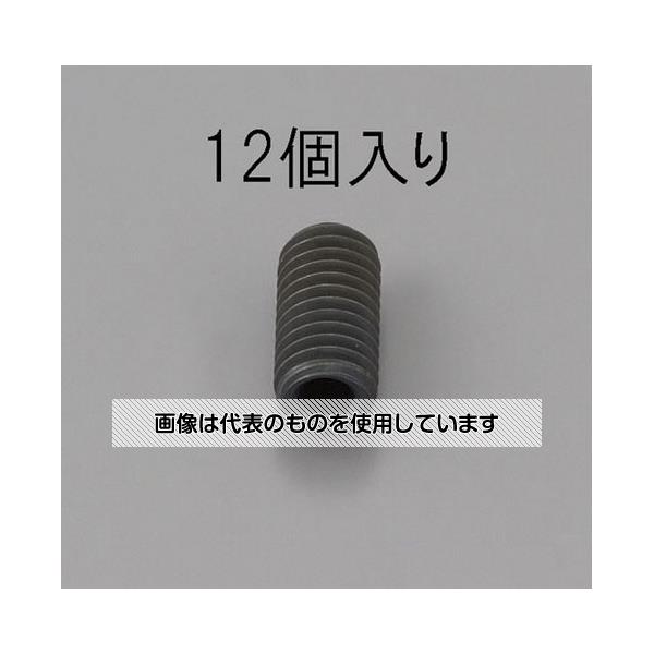 エスコ M3 x12mm 六角穴付止ねじ(クロメート/12本) EA949MP-312 入数：1パック(12本入)