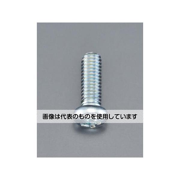 エスコ M5 x20mm 鍋頭小ねじ(ユニクロメッキ/19本) EA949NE-520 入数：1パック(19本入)