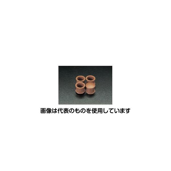 エスコ φ28.0mm 丸型椅子足キャップ(4個/茶) EA979DC-12 入数：1pk