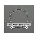 エスコ φ1.5x300mm ステンレスワイヤー(ビス止め端子付) EA628ST-22 入数:1個