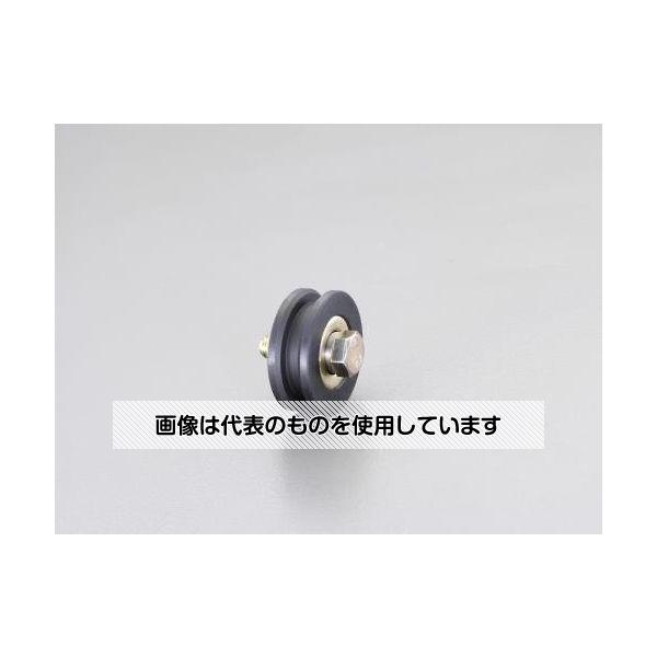 ヤボシ 90mm 戸車車輪(重量用・V型・コ型兼用) EA986RA-409 入数：1個