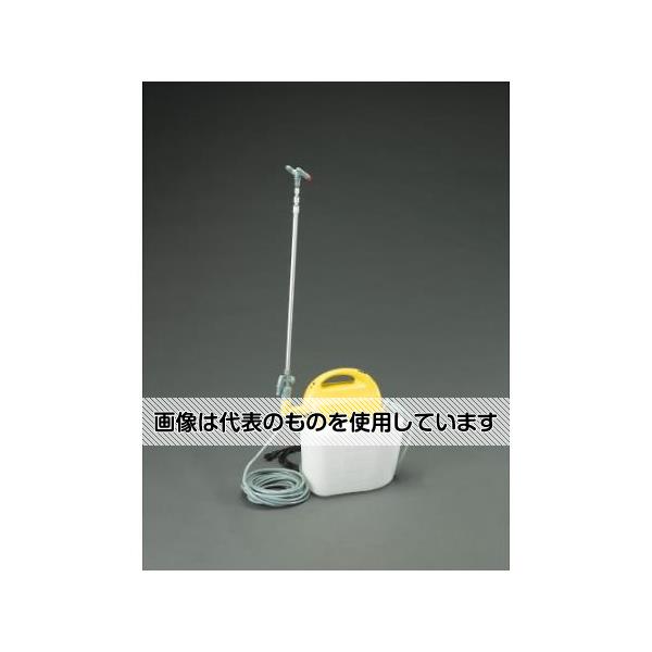 【アズワン AS ONE】実験室設備 工具類 工具、道具 ●殺虫・殺菌・消毒剤・ホルモン剤等の散布に。 商品の仕様 ●型番：GT-5V ●容量：5L ●吐出圧力：0.26MPa ●サイズ：405(W)×170(D)×325(H)mm ●電源：AC100V ●消費電力：27W ●ノズル長：630〜2,010mm(4段階伸縮) ●ホース長：10m ●キャップ部開口：φ48mm ●材質：タンク／ポリエチレン、 ノズル／アルミ ●重量：1.9kg ●直射・霧状切替ノズル ●噴霧量：1頭口／ 噴霧時0.45L/min 直射時0.57L/min、 2頭口／ 噴霧時0.68L/min 直射時0.74L/min ●電源コード長：2.5m ●付属品：ショルダーベルト、スポイト ●アルコール使用不可 【※ご注意ください】商品は代表の画像を使用しています。