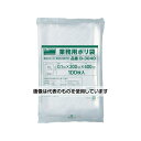 トラスコ中山 厚手ポリ袋 縦400X横300Xt0.1 透明(100枚入) B-3040 入数:1袋(100枚入)
