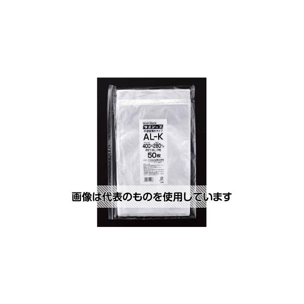 生産日本社（セイニチ） チャック袋 「ラミジップ」 平袋アルミタイプ 400×280 700セット入 AL-K 入数：700セット入