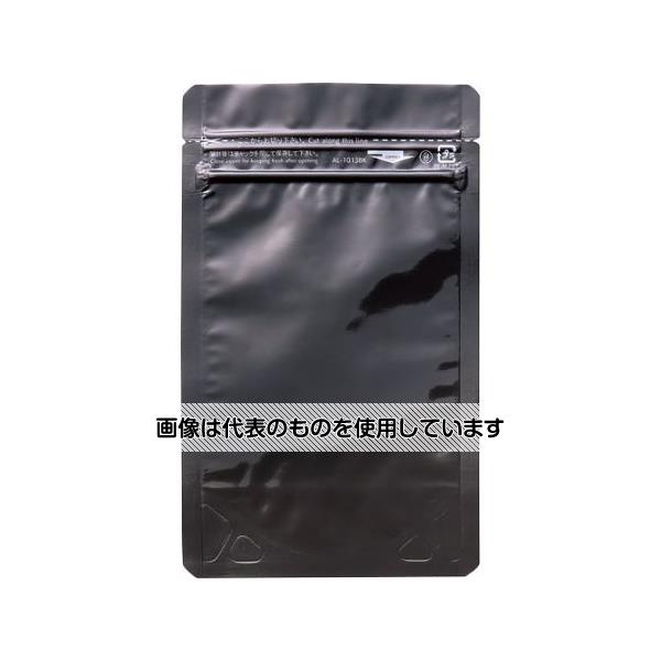 生産日本社（セイニチ） 「ラミジップ」 アルミカラースタンドタイプ 黒 130×100+3...