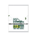 日本サニパック スタンダードポリ袋15号(0.025mm)1袋(100枚入) LY15 入数:1袋(100枚入)