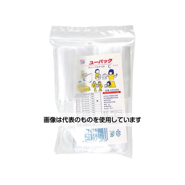三友産業 チャック付ポリ袋 100mm×70mm×0.04mm 50個入 HR-403 入数：1パック(50個入)