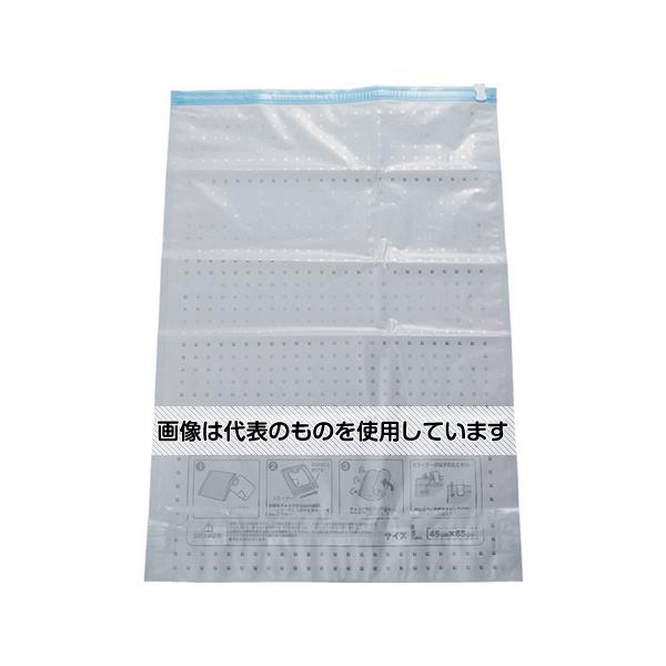 トラスコ中山 手押し圧縮袋 Lサイズ 幅45cmX深さ65cm 2枚入 TASB-4565 入数：1袋(2枚入)